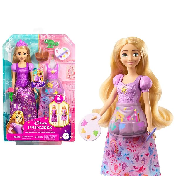 DISNEY PRINCESA RAPUNZEL HISTÓRIAS MÁGICAS - MATTEL