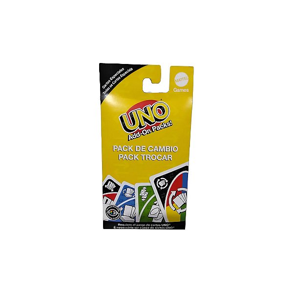 JOGO UNO PACOTES COMPLEMENTARES PACK TROCAR - MATTEL