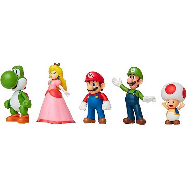 SUPER MARIO KIT COM 5 FIGURAS - SUNNY
