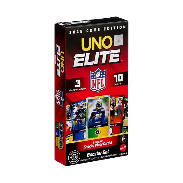 JOGO DE CARTAS UNO ELITE NFL - MATTEL