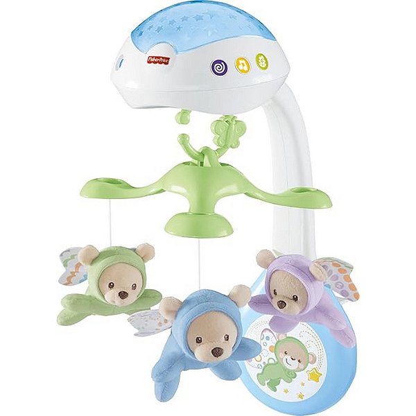 MÓBILE URSINHOS FOFINHOS 3 EM 1 - FISHER PRICE