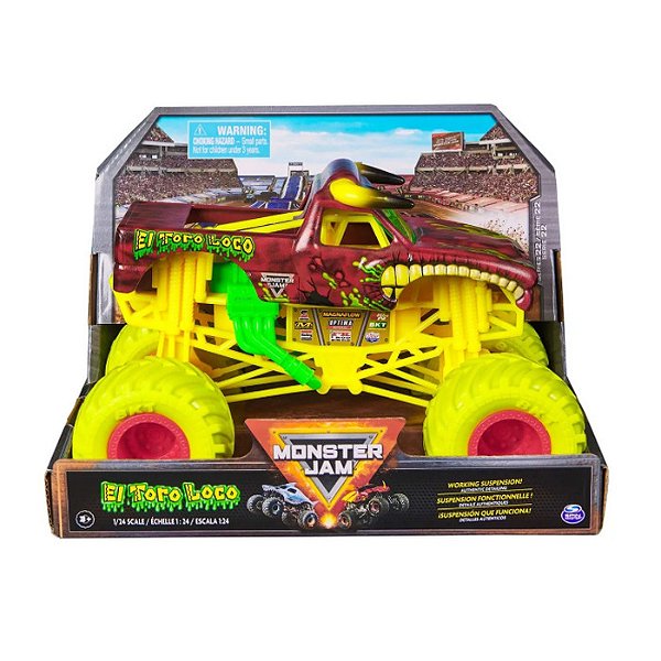 MONSTER JAM 1:24  - COLLECTOR - EL TORO LOCO - SUNNY