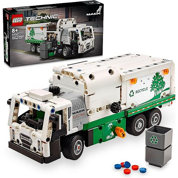 LEGO TECHNIC - CAMINHÃO DE LIXO MACK LR ELETRIC