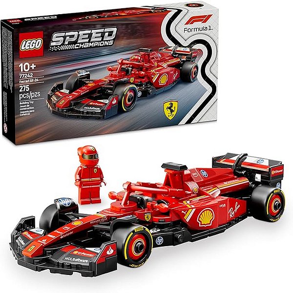 LEGO SPEED CHAMPIONS CARRO DE CORRIDA FERRARI SF 24 F1