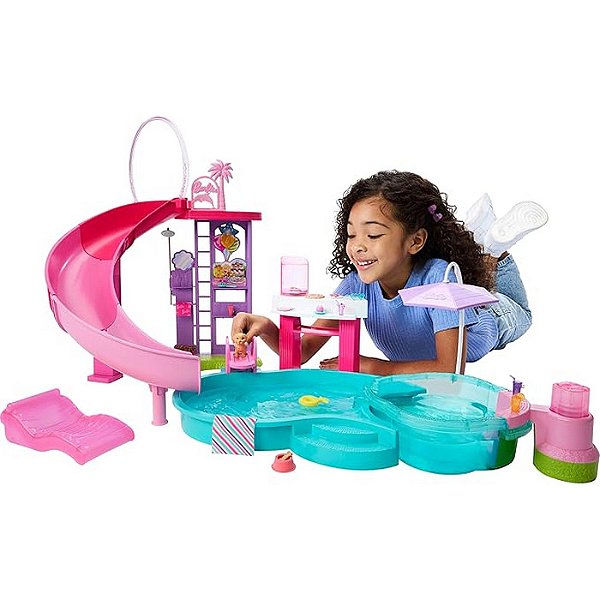 BARBIE CONJUNTO PISCINA DOS SONHOS - MATTEL