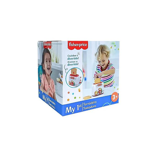 MINHA PRIMEIRA TORRADEIRA FISHER PRICE - MATTEL