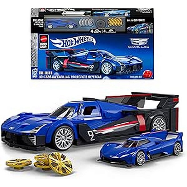 HOT WHEELS BRICK SHOP CARRO SPEED CADILLAC PROJECT GTP 1:32 - MATTEL