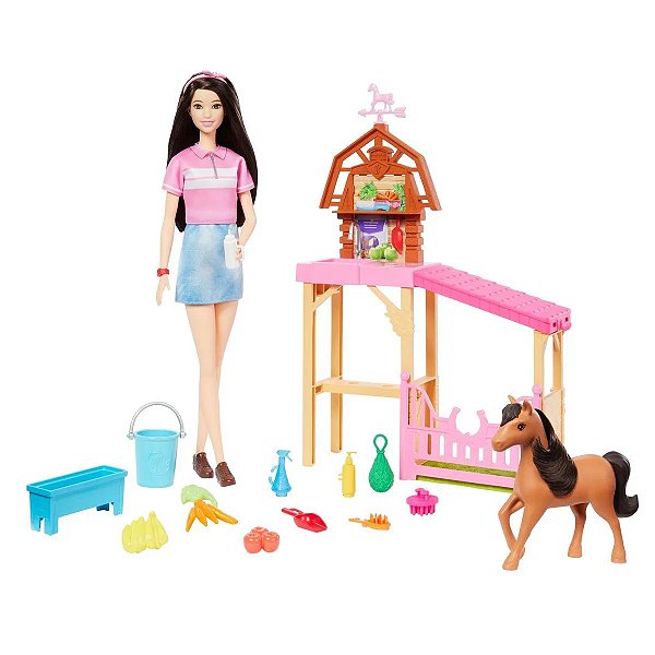 BARBIE THE GREAT HORSE CHASE CRIAÇÃO DE CAVALOS - MATTEL