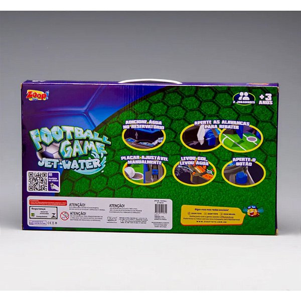 JOGO FOOTBALL JET WATER - ZOOP TOYS