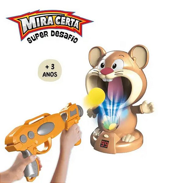 MIRA CERTA ANIMAL RATO - ZOOP TOYS