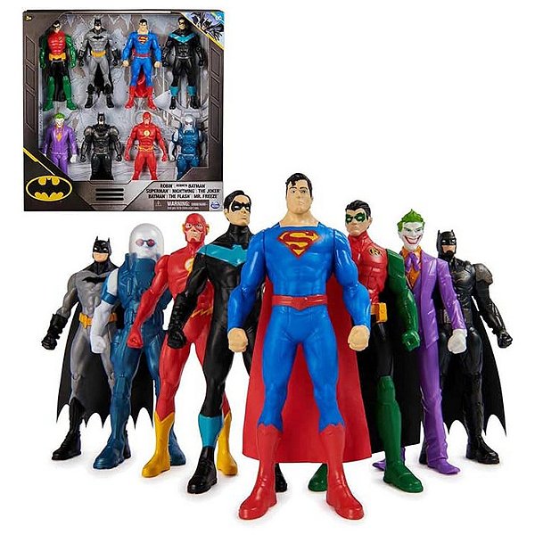 DC FIGURAS DE ACAO 15CM SUPER-HEROIS E VILOES - SUNNY