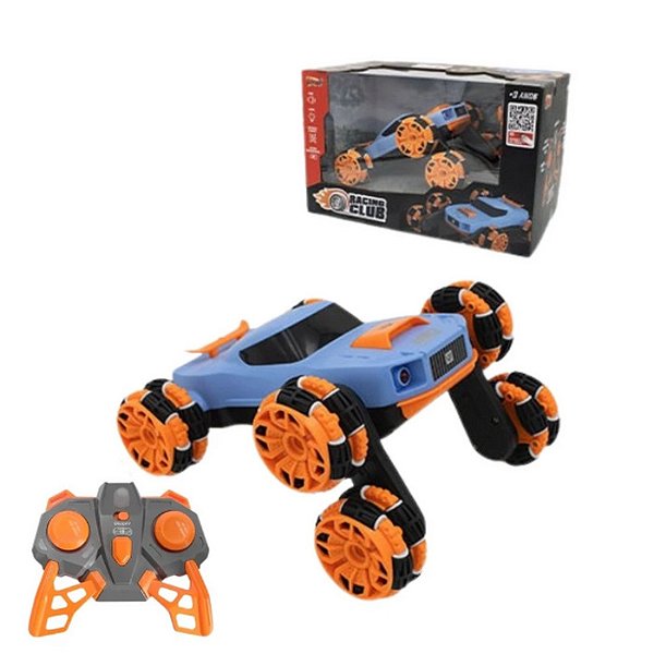 RACING CLUB CAR CONTROLE REMOTO COM SOM E LUZ 360° - ZOOP TOYS