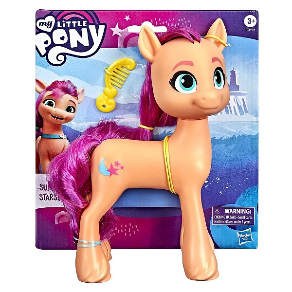 FIGURA MY LITTLE PONY SUNNY STARSCOUT - MEGA MOVIE FRIENDS - HASBRO