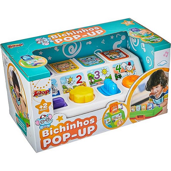 BICHINHOS POP UP - ZOOP TOYS