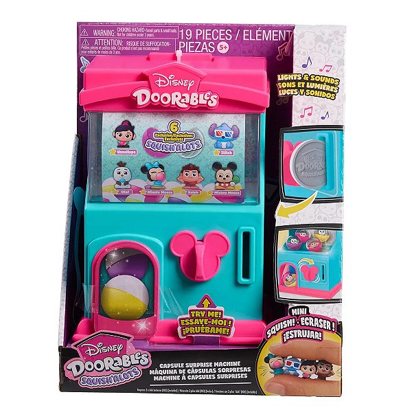 DOORABLES - MAQUINA DE SURPRESA COM 6 BONECOS DISNEY - SUNNY