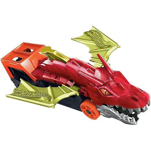 PISTA DE BRINQUEDO HOT WHEELS - REBOQUE DO DRAGÃO - MATTEL