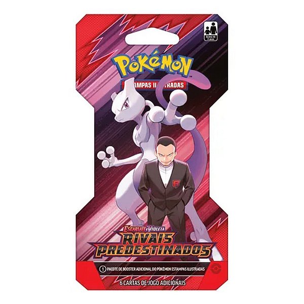 BLISTER UNITARIO - POKEMON TCG - RIVAIS PREDESTINADOS - COPAG