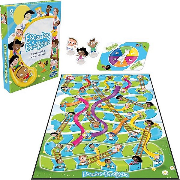 JOGO ESCADAS E ESCORREGAS - HASBRO