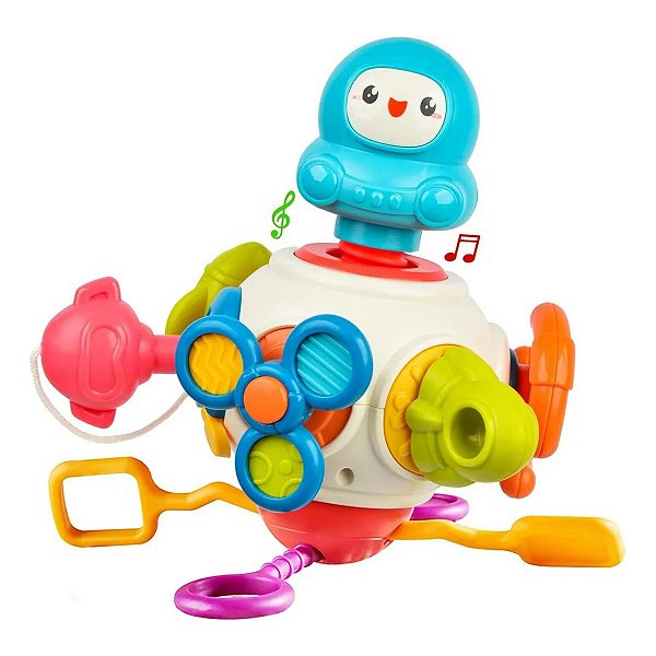 CHOCALHO ASTRONAUTA MULTISSENSORIAL - ZOOP TOYS