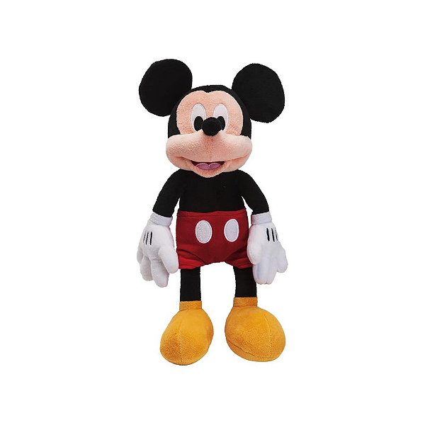 MICKEY PELÚCIA 40 CM BIG FEET - DISNEY - FUN