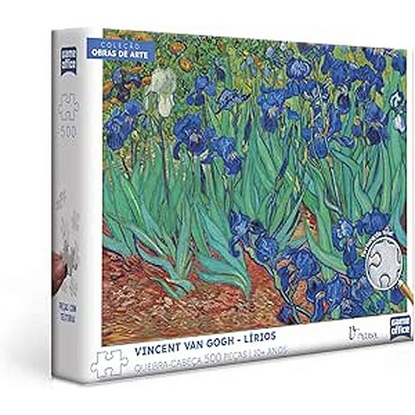 QUEBRA-CABEÇA 500 PC - VAN GOGH - LIRIOS - TOYSTER