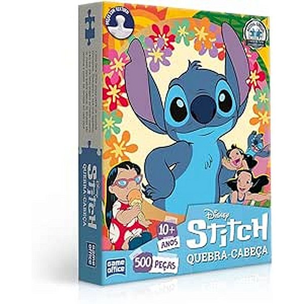 QUEBRA-CABEÇA 500 PEÇAS - STITCH E LILO - TOYSTER