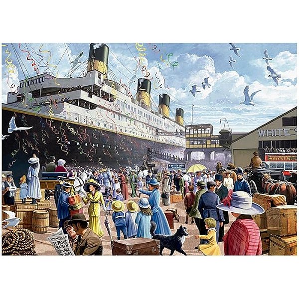 QUEBRA-CABEÇA 2000 PCS - TITANIC - GROW
