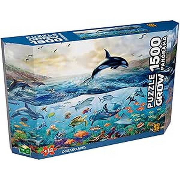 QUEBRA-CABEÇA 1500 PCS PANORAMA - OCEANO AZUL - GROW