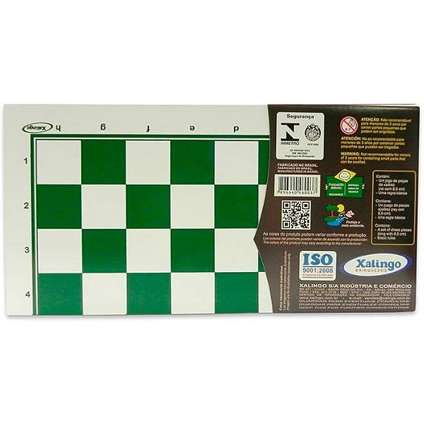 XADREZ COM PEÇAS OFICIAIS - XALINGO