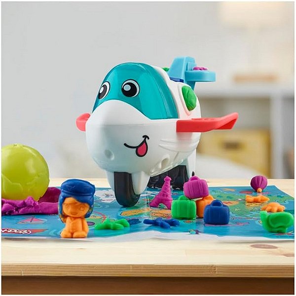 PLAY DOH CONJUNTO DE MASSINHA AVIAO EXPLORADOR - HASBRO