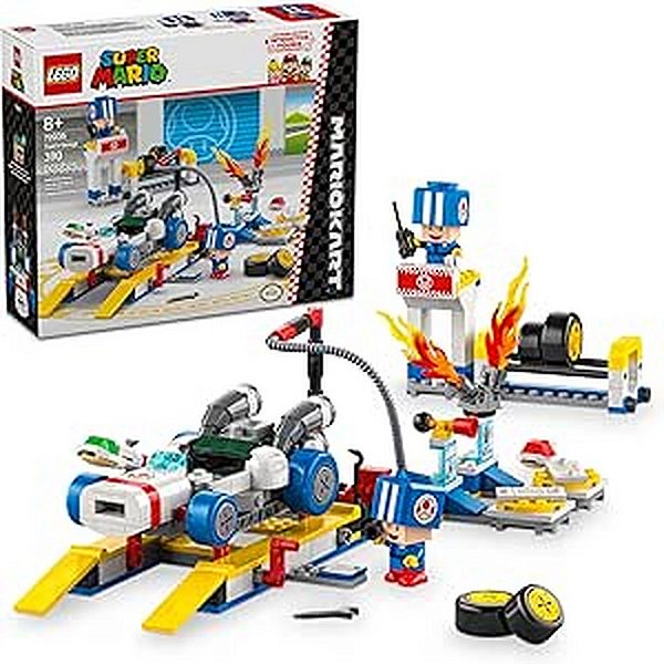 LEGO MARIO KART - GARAGEM DO TOAD - LEGO