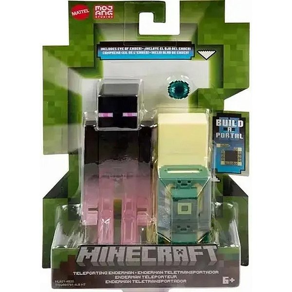 BONECO E PERSONAGEM MINECRAFT VANILLA FIG 8CM - MATTEL - SORTIDO