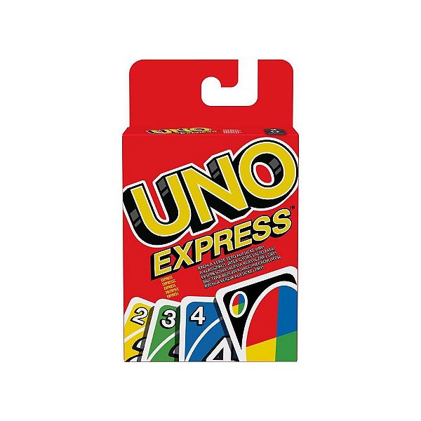 JOGO DE CARTAS UNO EXPRESS - MATTEL
