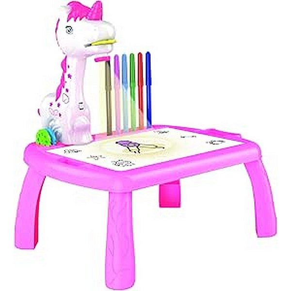 MESINHA PROJETOR DE DESENHO INFANTIL UNICORNIO - ZOOP TOYS