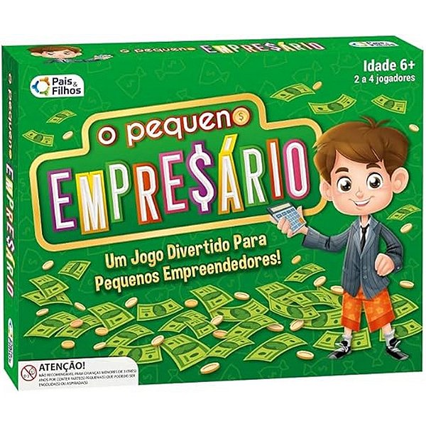 JOGO O PEQUENO EMPRESARIO - PAIS E FILHOS