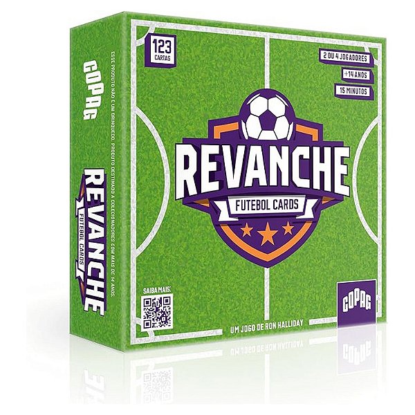 JOGO REVANCHE CARTAS DE FUTEBOL - COPAG