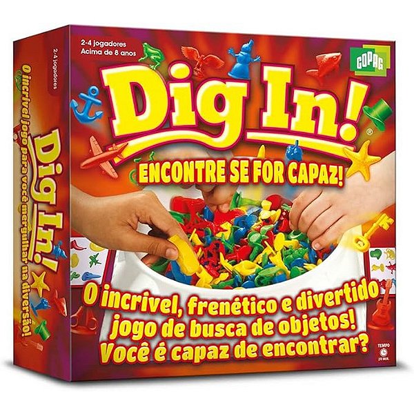 JOGO DIG IN - ENCONTRE SE FOR CAPAZ - COPAG