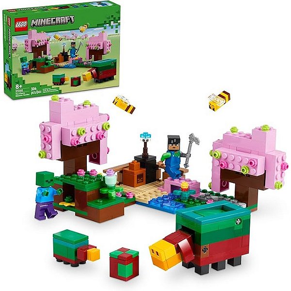 LEGO MINECRAFT - O JARDIM DE CEREJEIRAS