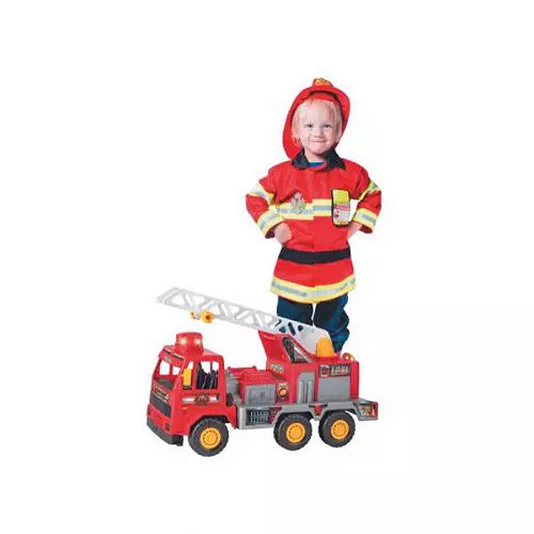CAMINHÃO BOMBEIRO FIRE - MAGIC TOYS