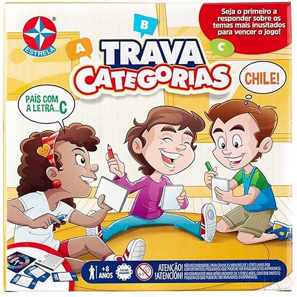JOGO TRAVA CATEGORIAS - ESTRELA
