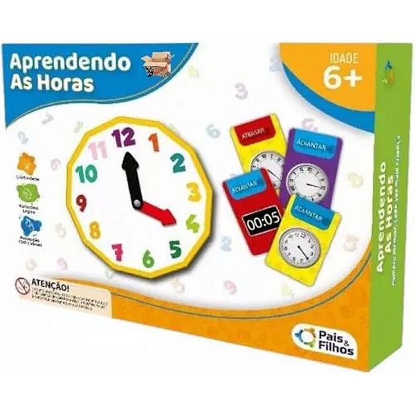 APRENDENDO AS HORAS - PAIS E FILHOS