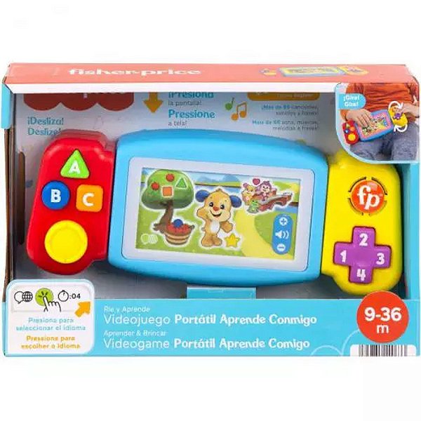 FISHER-PRICE APRENDER BRINCAR VIDEOGAME PORTATIL - MATTEL