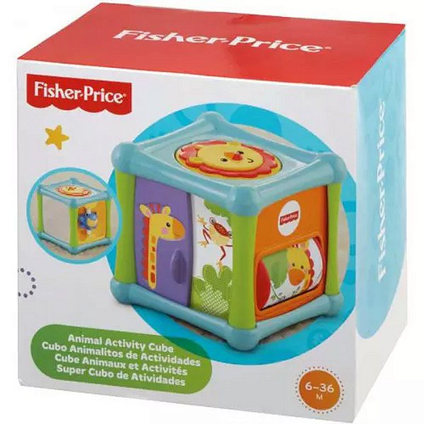 FISHER-PRICE CUBO ANIMAIZINHOS DIVERTIDOS - MATTEL
