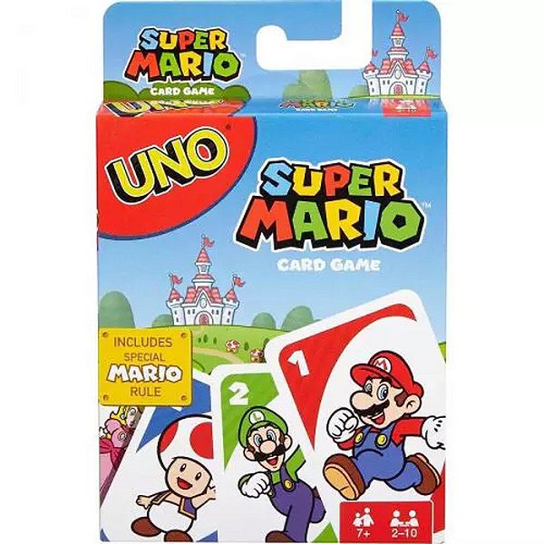 JOGO DE CARTAS UNO SUPER MARIO BROS  - MATTEL