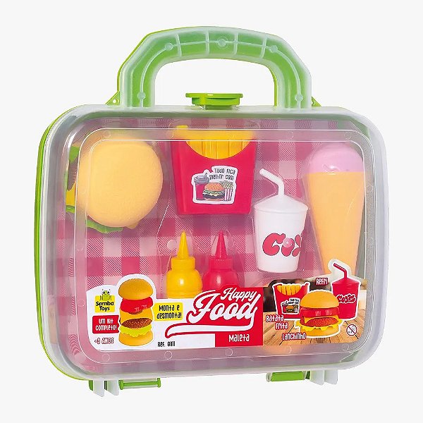 MALETINHA HAPPY FOOD - SAMBA TOYS