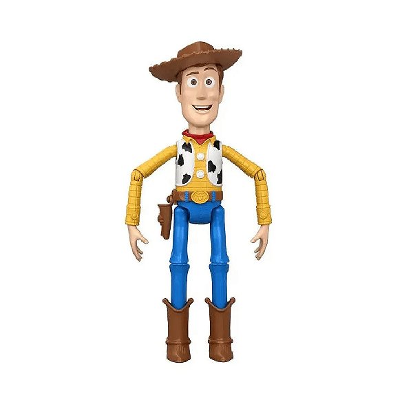 BONECO E PERSONAGEM TOY STORY WOOD CORREDOR COM FALAS - MATTEL