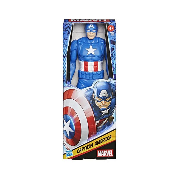 AVENGERS FIGURA MARVEL EXPRESSION CAPITAO AMERICA 20 CM - HASBRO