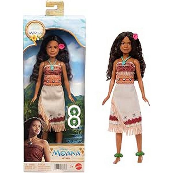 BONECA DISNEY MOANA LIVE - ACTION BONECA MOANA - MATTEL