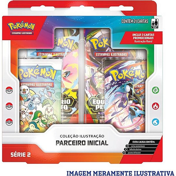 POKEMON TCG - COLECAO PARCEIRO INICIAL SERIE 2 - COPAG