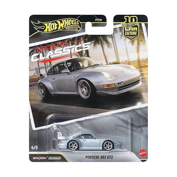 PORSCHE 993 GT2 HOT WHEELS PREMIUM CAR CULTURE - MATTEL